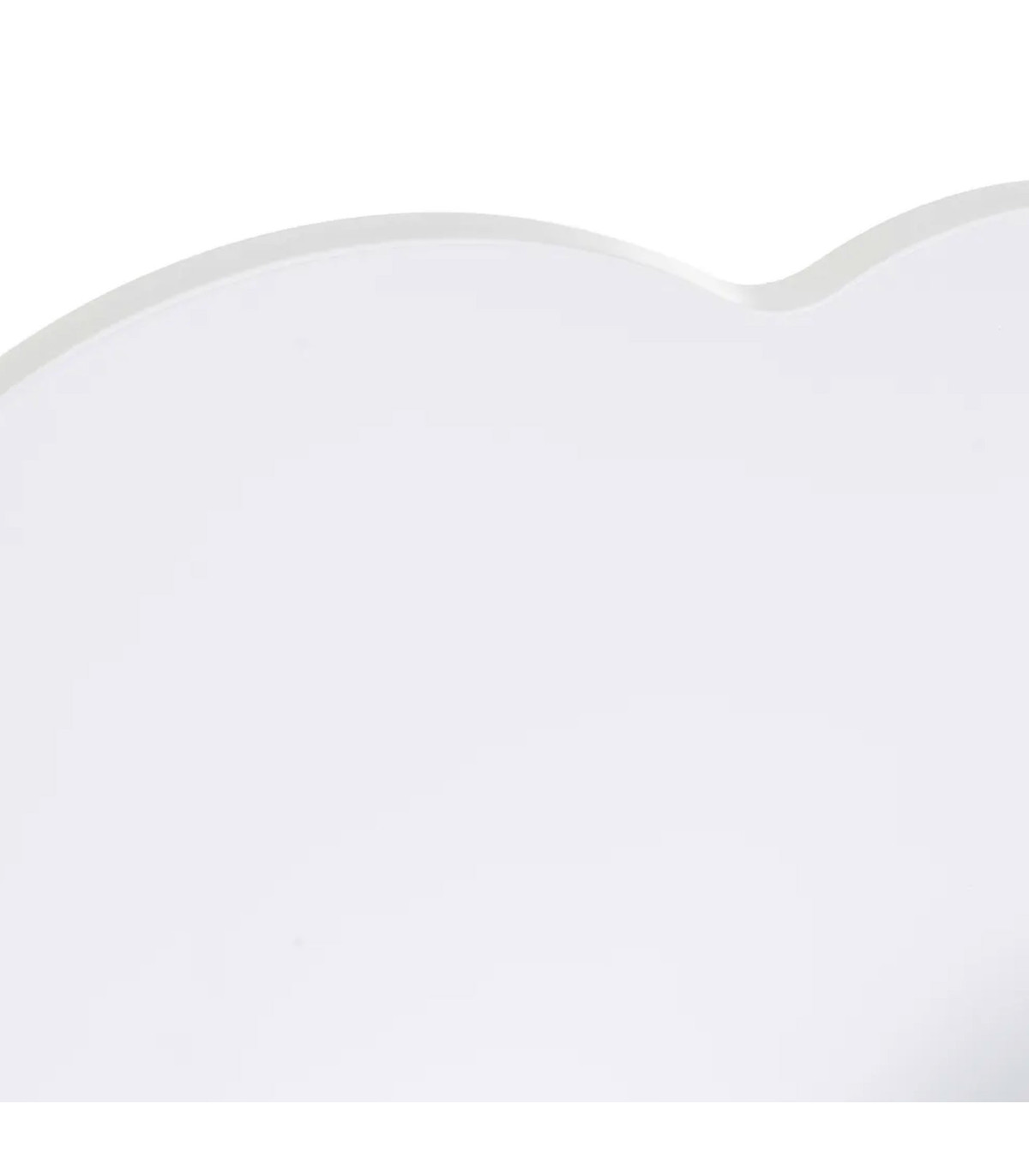 Wadiga Étagère Murale Enfant Blanc Nuage 60x12x26cm