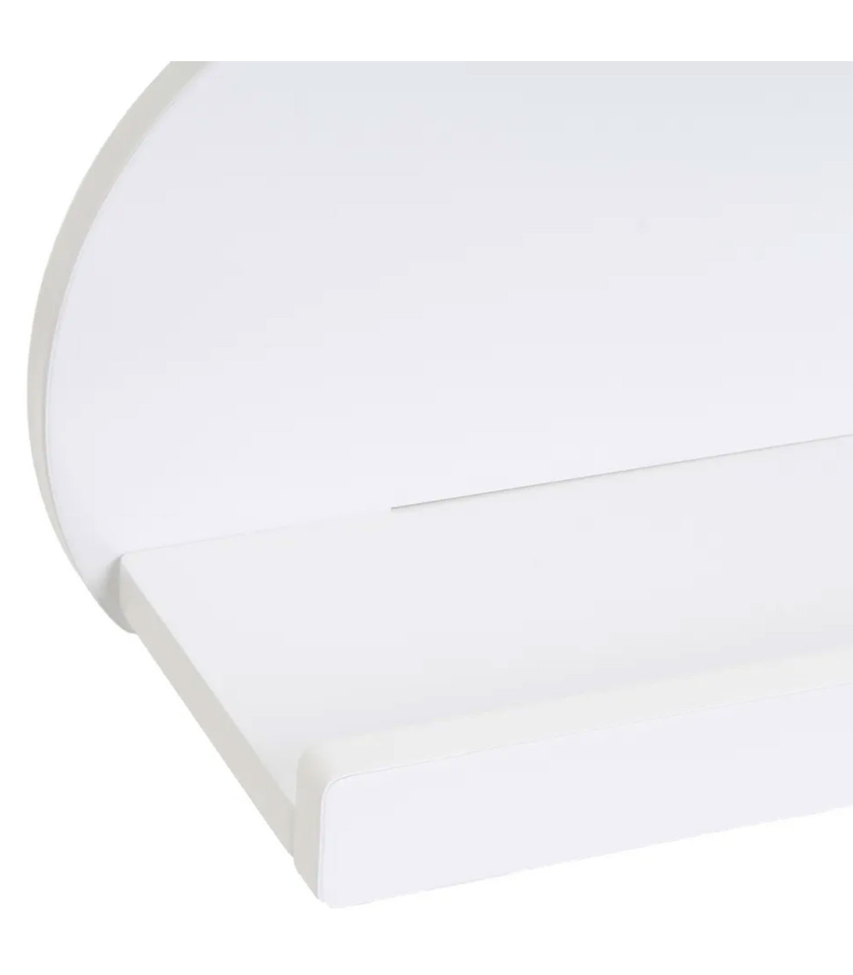 Wadiga Étagère Murale Enfant Blanc Nuage 60x12x26cm