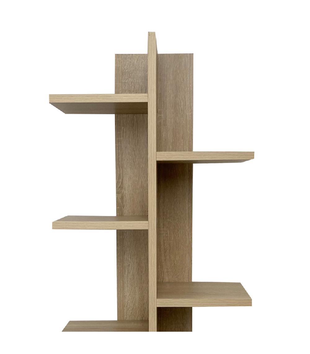 Wadiga Étagère Porte Plantes Bois 9 Niveaux 22x45x121.8cm