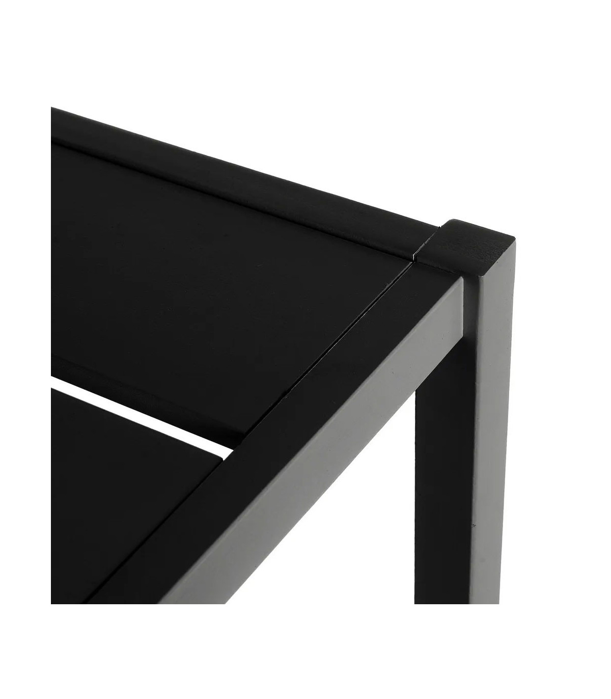 Wadiga Étagère Salle De Bain Bois Noir MDF 3 Plateaux