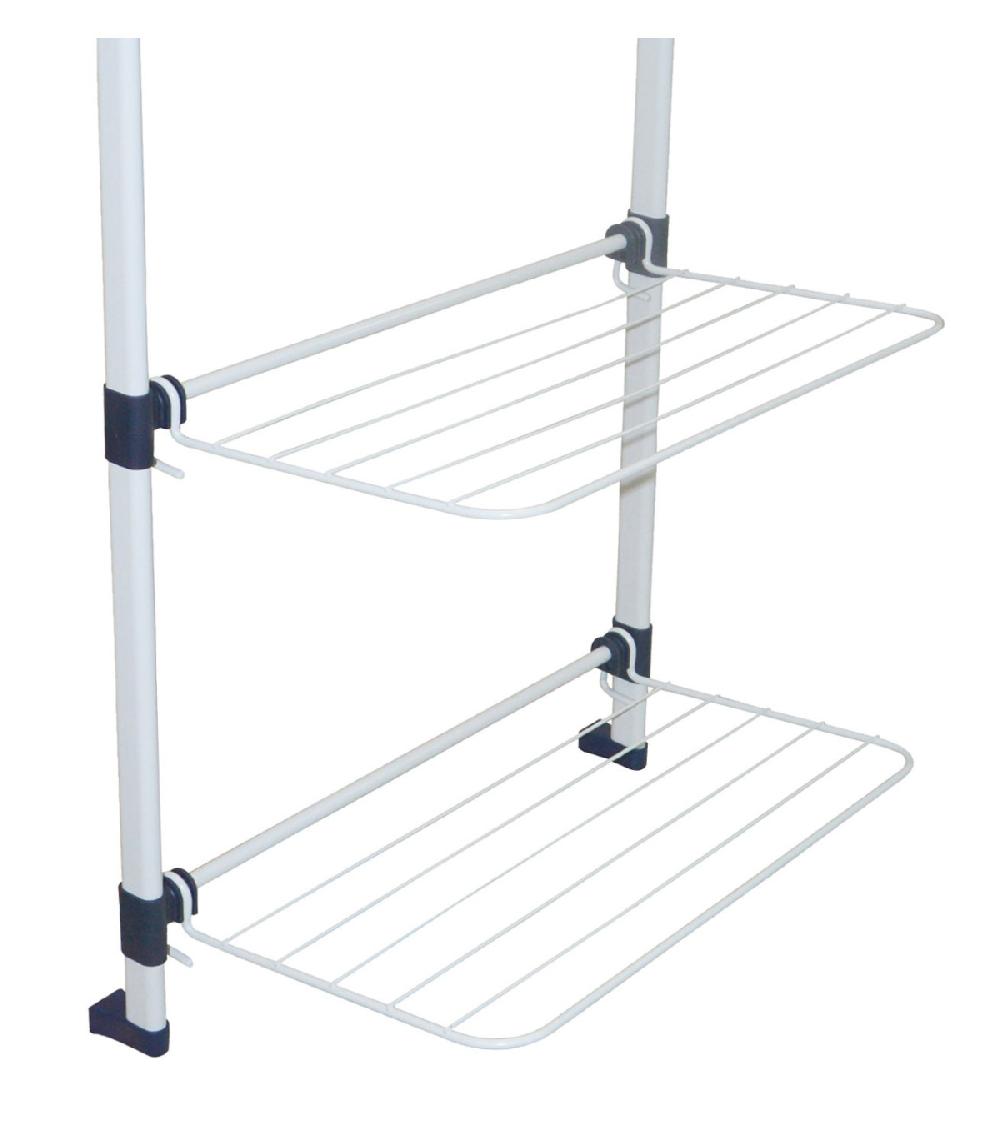 Wadiga Étendoir à Linge De Porte Pliable - 54x32x94cm