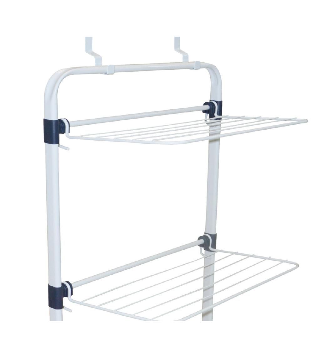 Wadiga Étendoir à Linge De Porte Pliable - 54x32x94cm