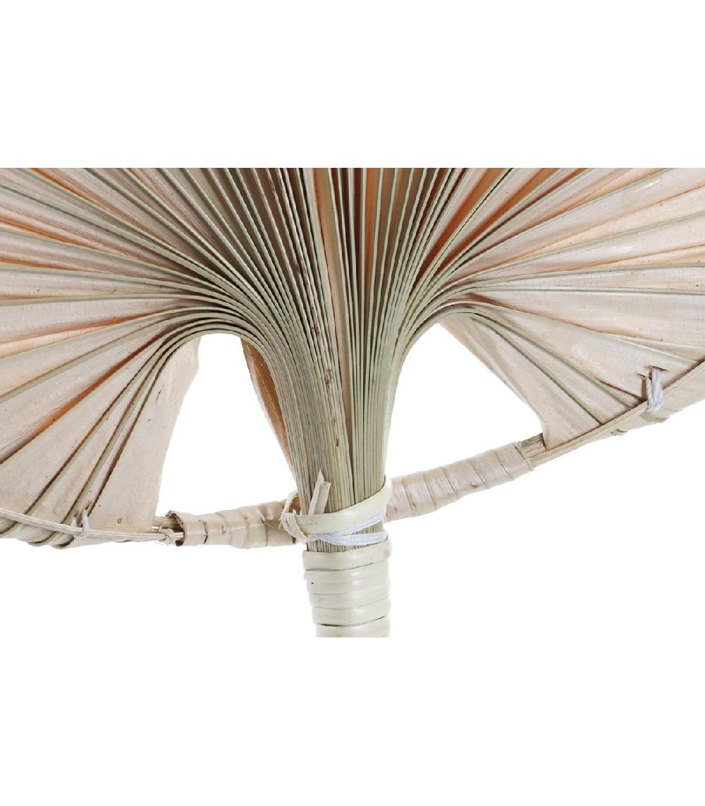 Wadiga Éventail Décoratif En Feuilles De Palmiers Séchées - 41x1x68cm
