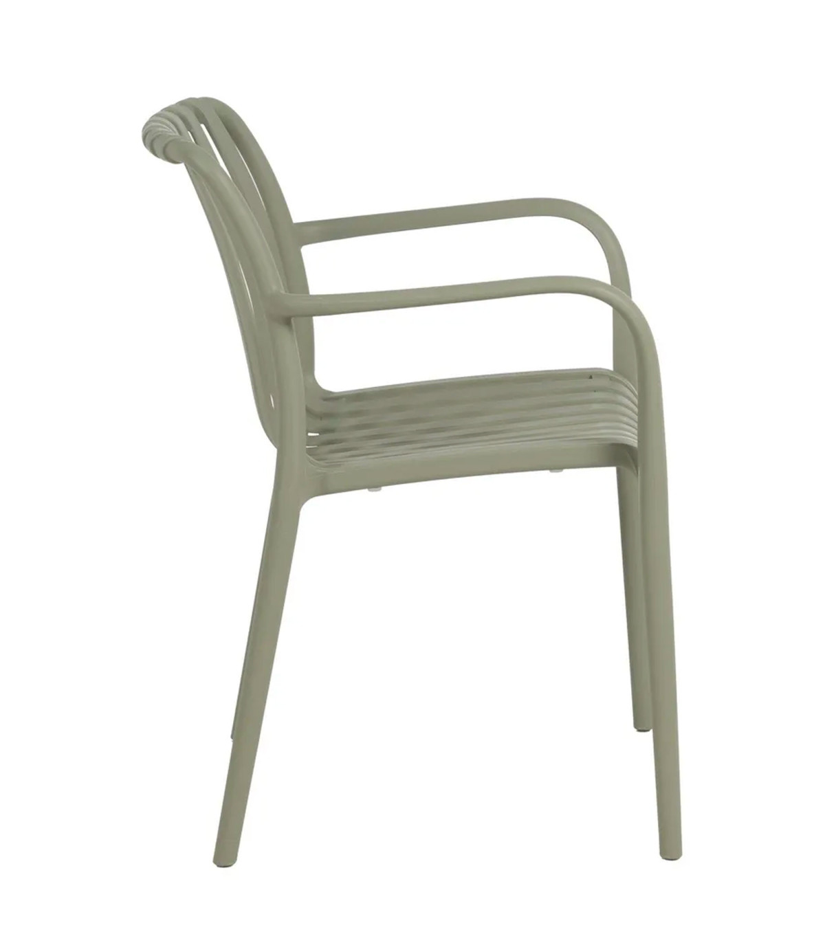 Wadiga Fauteuil De Jardin En Polypropylène Vert 56x57x81cm