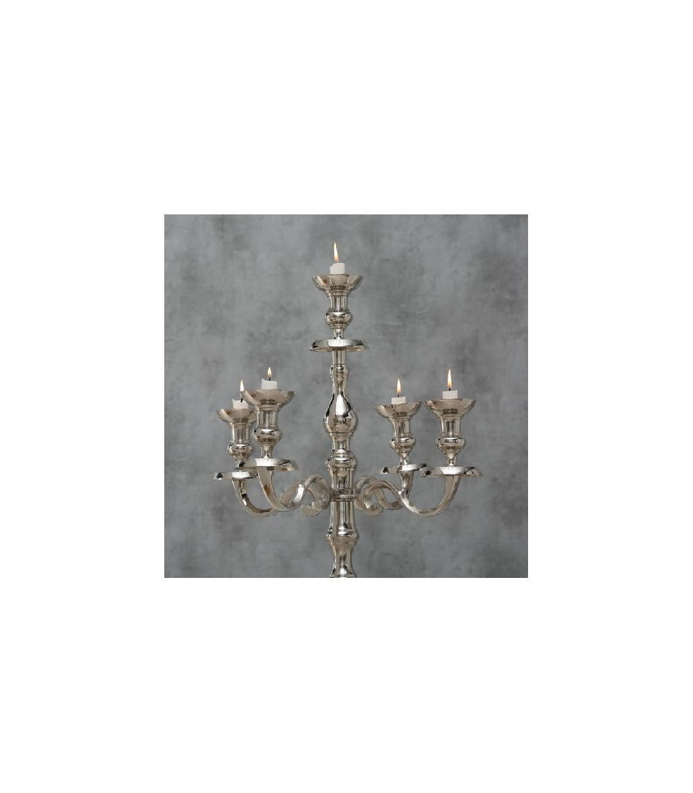 Wadiga Grand Chandelier Argenté à Poser Victoria 120cm