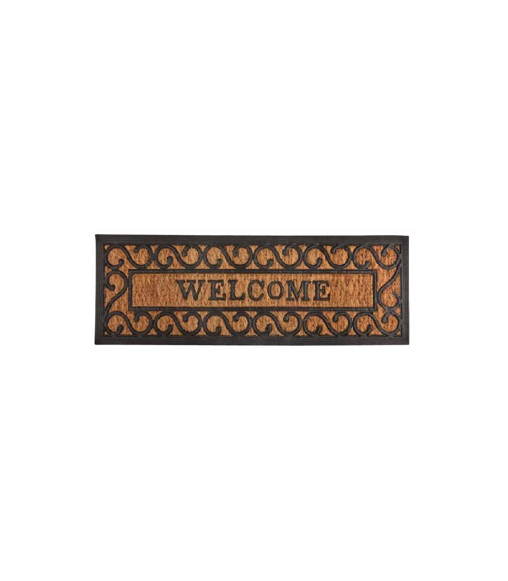 wadiga Grand Paillasson en Coco et Caoutchouc Welcome