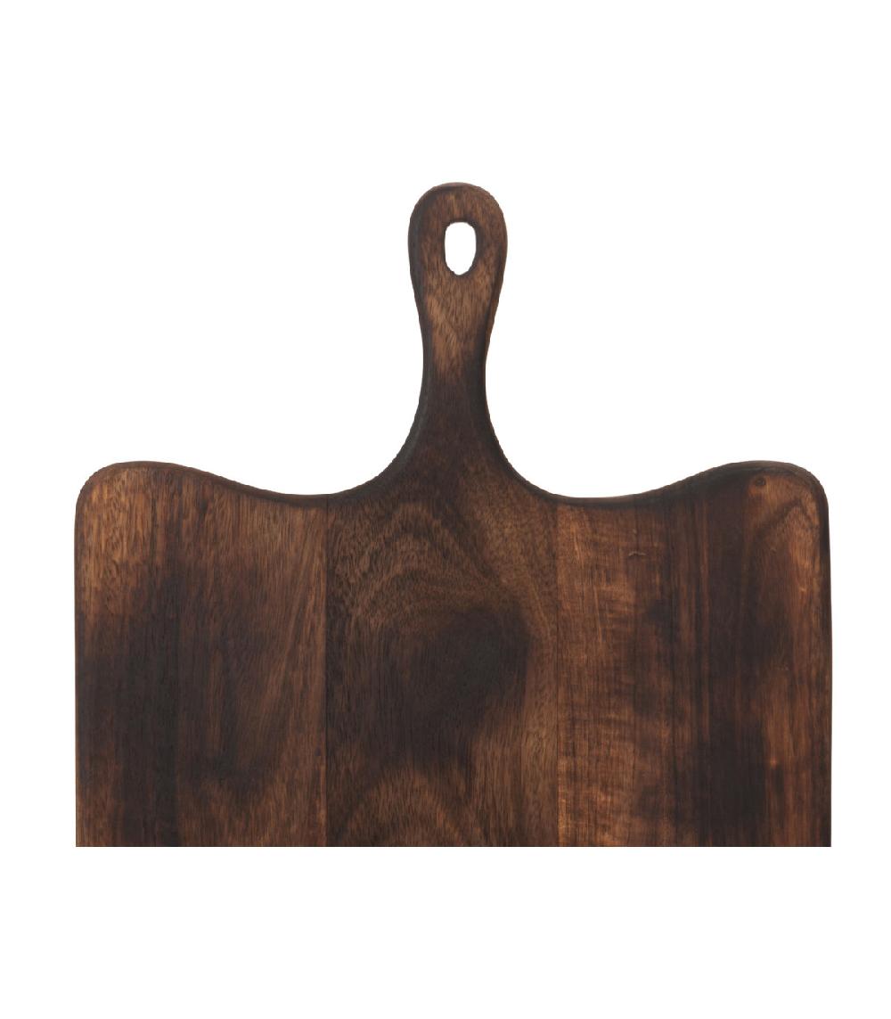 Wadiga Grande Planche à Découper Rectangulaire En Bois Marron - 35x60x1 6cm