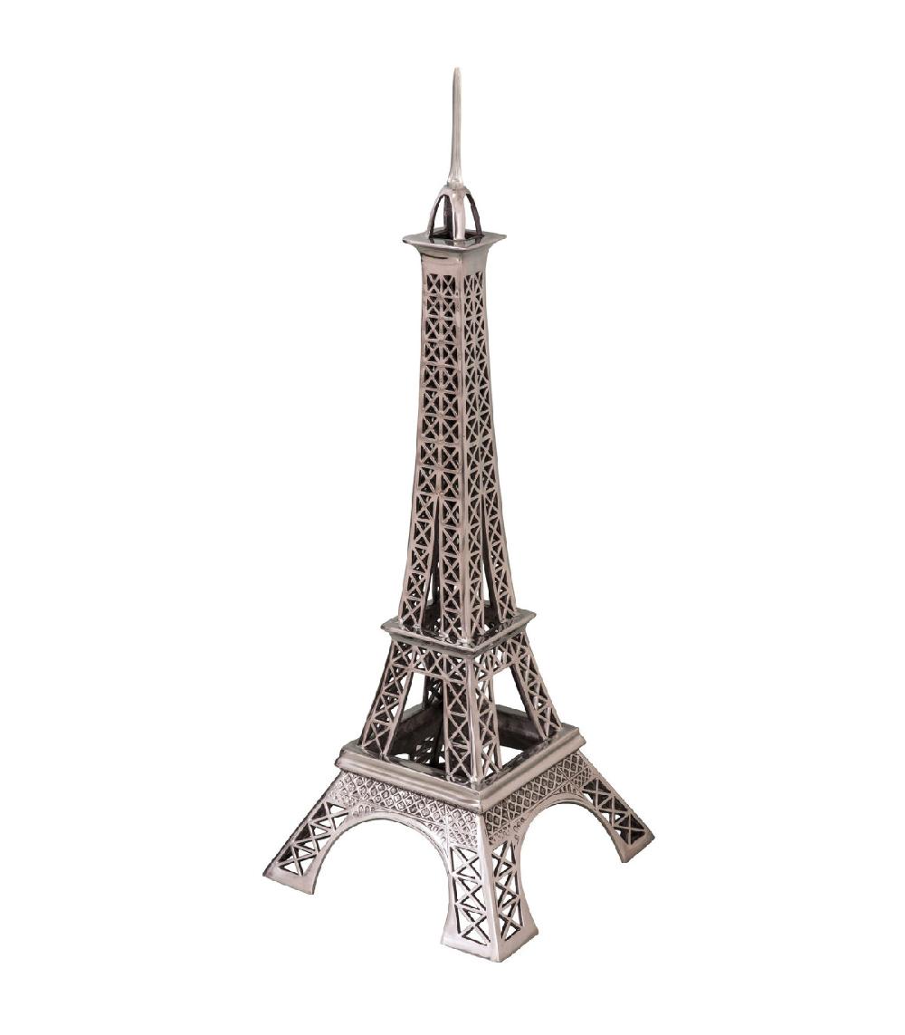 wadiga Grande tour Eiffel décorative aluminium 37x37x90cm