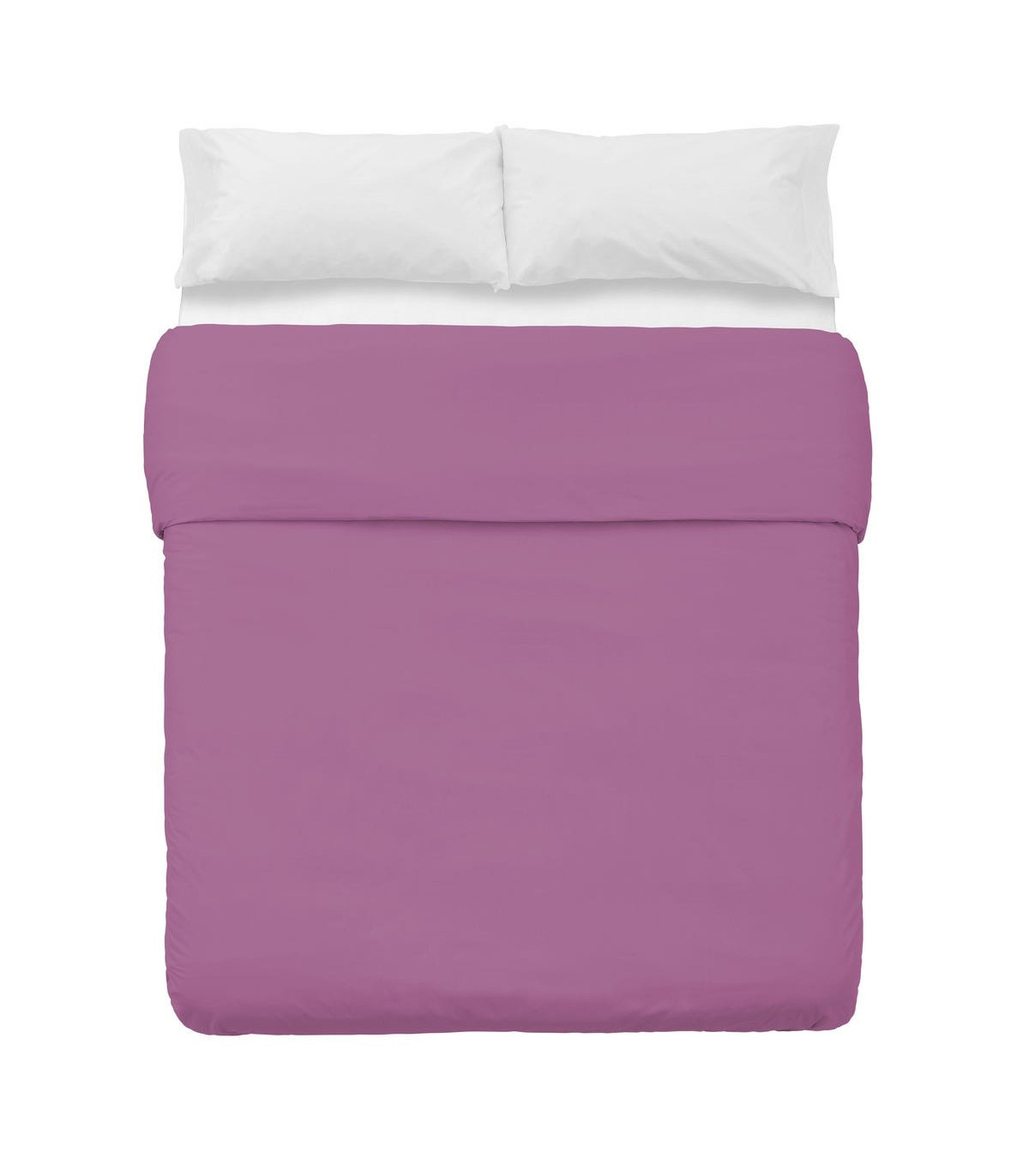wadiga Housse de couette lit double lilas - 220x240cm