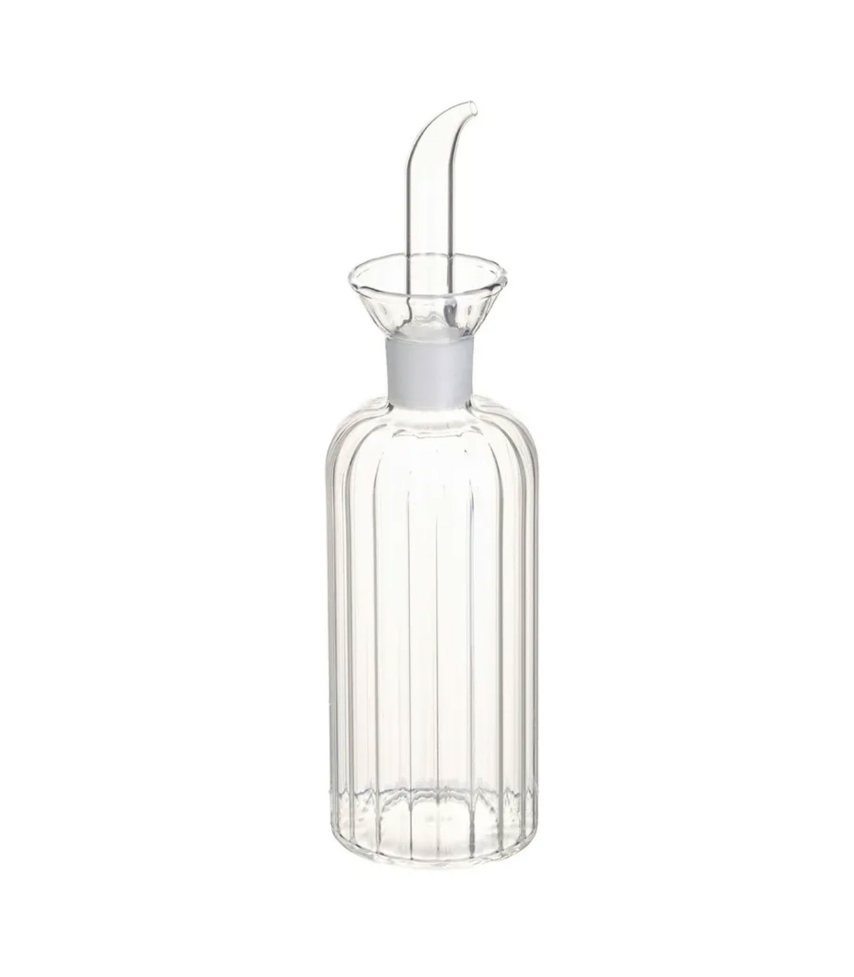 wadiga Huilier ou vinaigrier en verre strié anti goutte 250ml wadiga Huilier ou vinaigrier en verre strié anti goutte 250ml