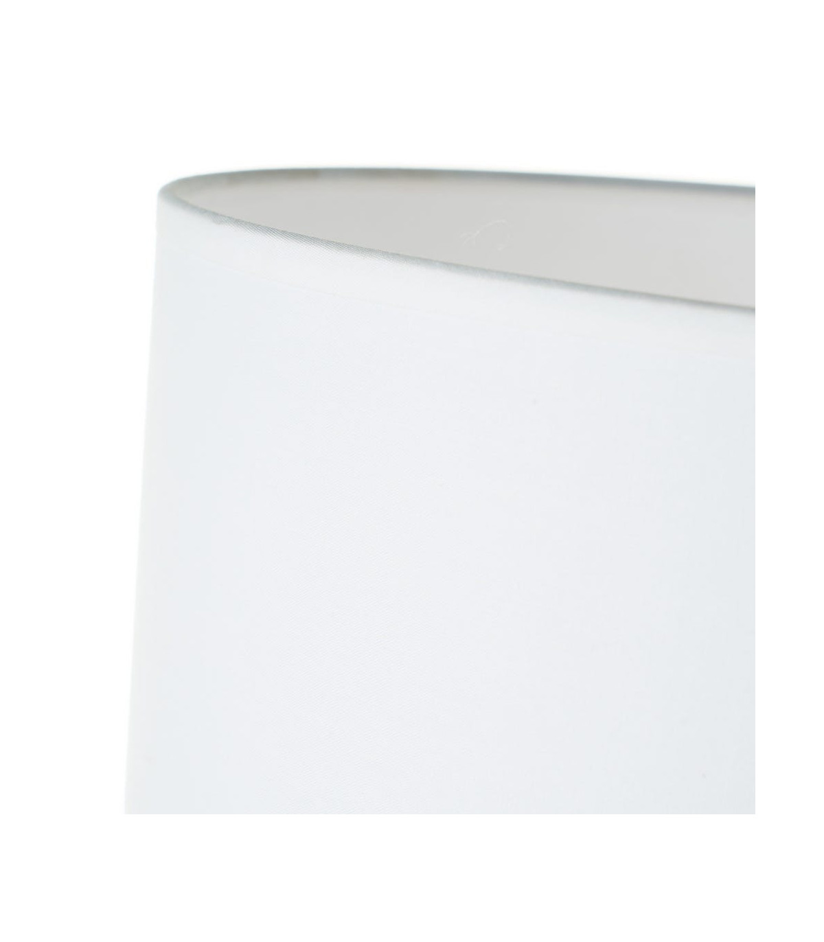 Wadiga Lampe à Poser Chêne Et Abat-jour Blanc - 30x30x52cm