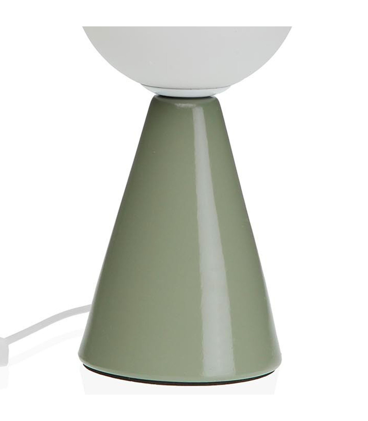 Wadiga Lampe à Poser En Céramique Verte 10x10x22.5cm