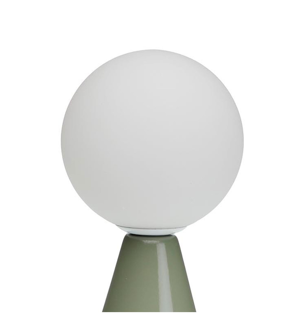Wadiga Lampe à Poser En Céramique Verte 10x10x22.5cm