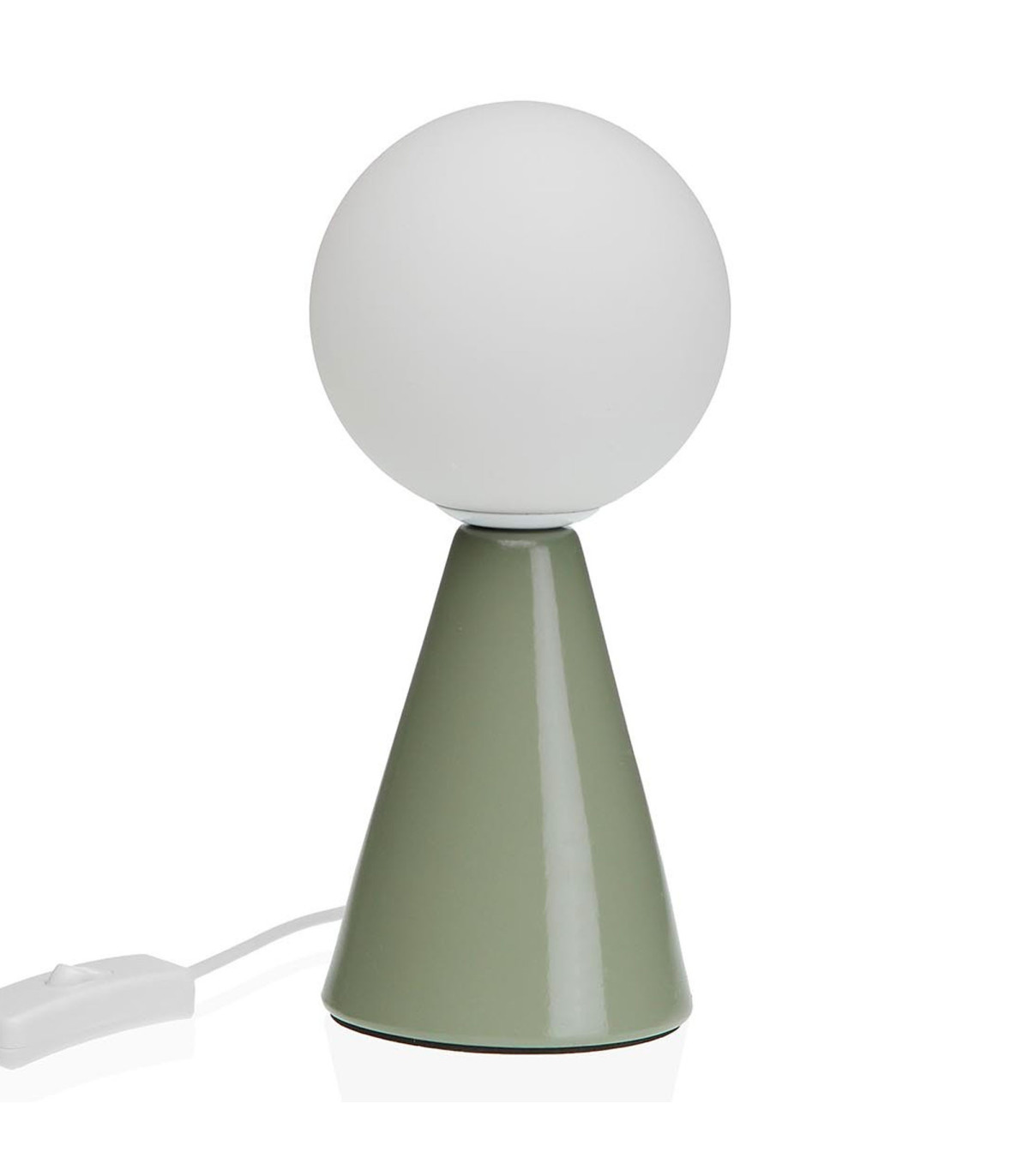 wadiga Lampe à poser en céramique verte 10x10x22.5cm