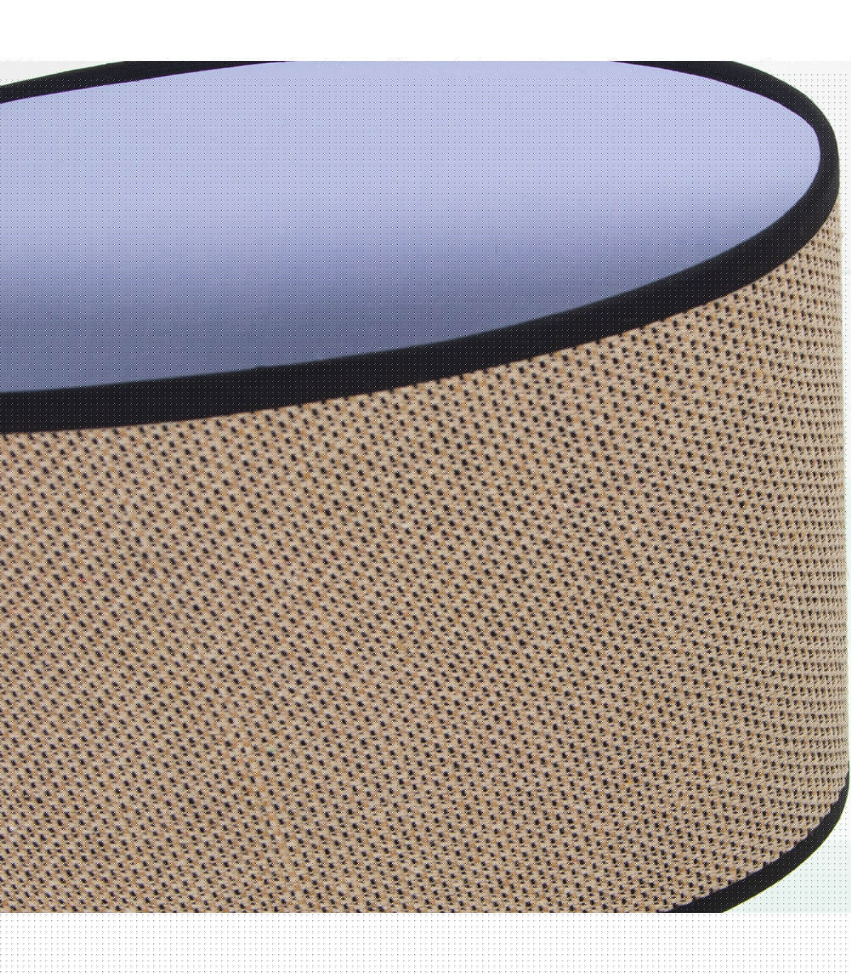 Wadiga Lampe à Poser Singes En Résine Noire Et Abat-jour En Lin Beige