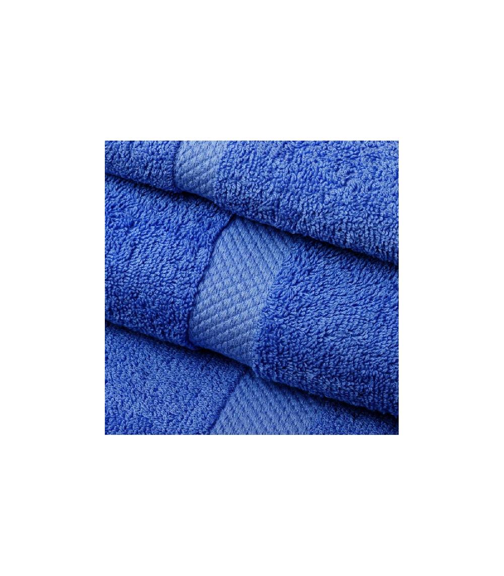 Wadiga Maxi Drap De Bain / Drap De Douche 100% Coton Bleu Foncé - 100x150cm