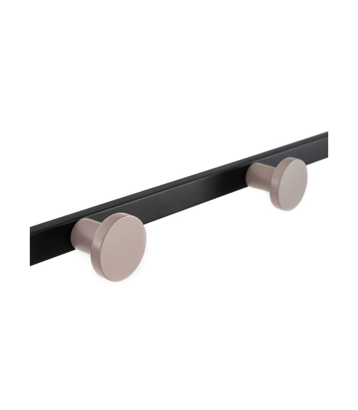 Wadiga Meuble D'entrée Banc + Portemanteau Bois Et Métal Noir