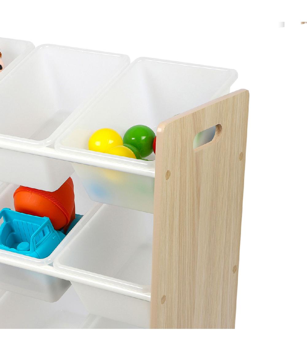 Wadiga Meuble De Rangement Chambre Enfant 9 Bacs Plastique