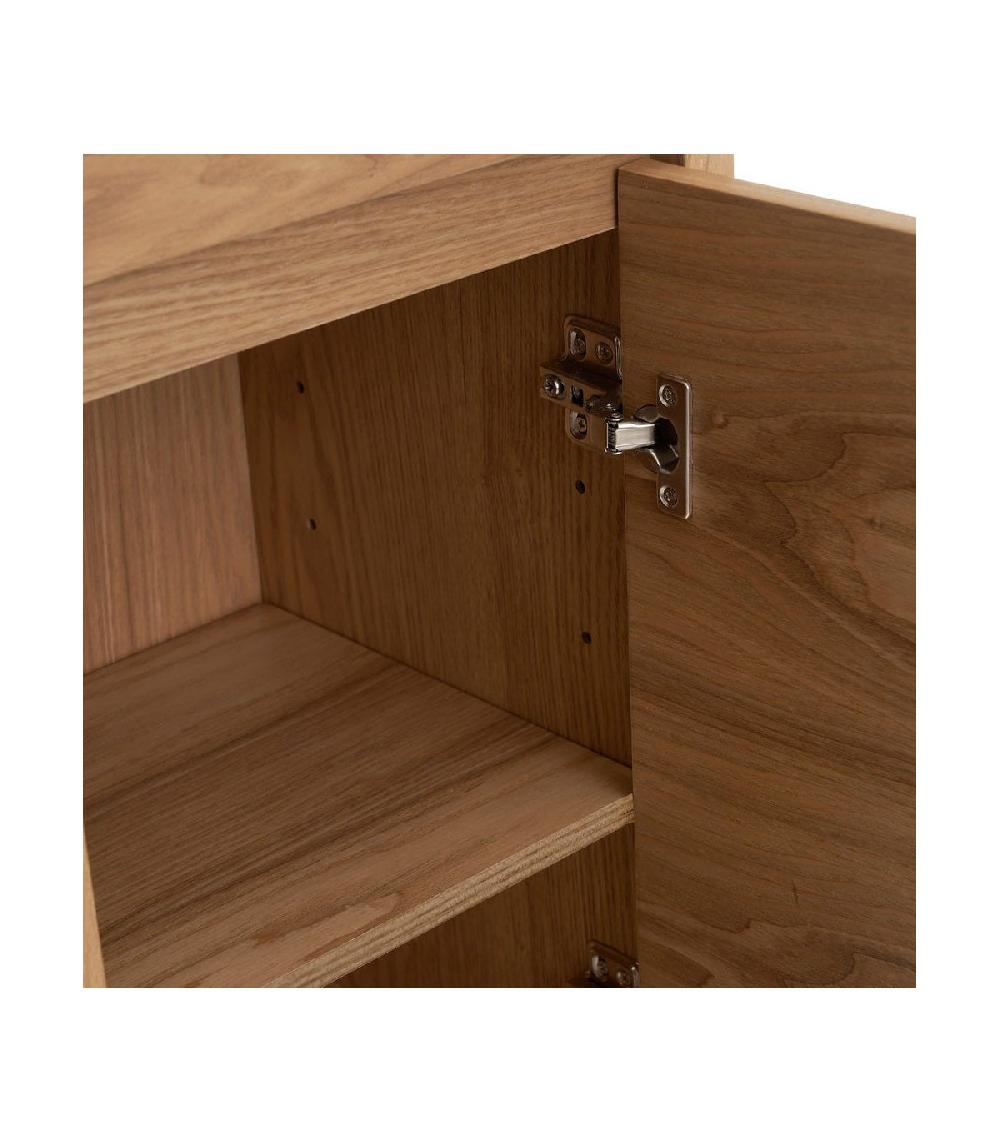 Wadiga Meuble De Rangement Salle De Bain En Bois - 34x30x78cm