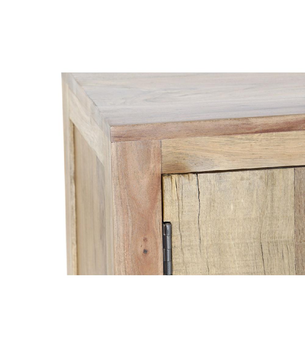 Wadiga Meuble De Télévision En Bois D'acacia Recyclé - 140x38x51cm