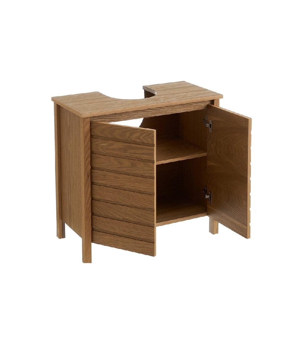 Wadiga Meuble Salle De Bain Sous Lavabo En Bois - 60x30x60cm