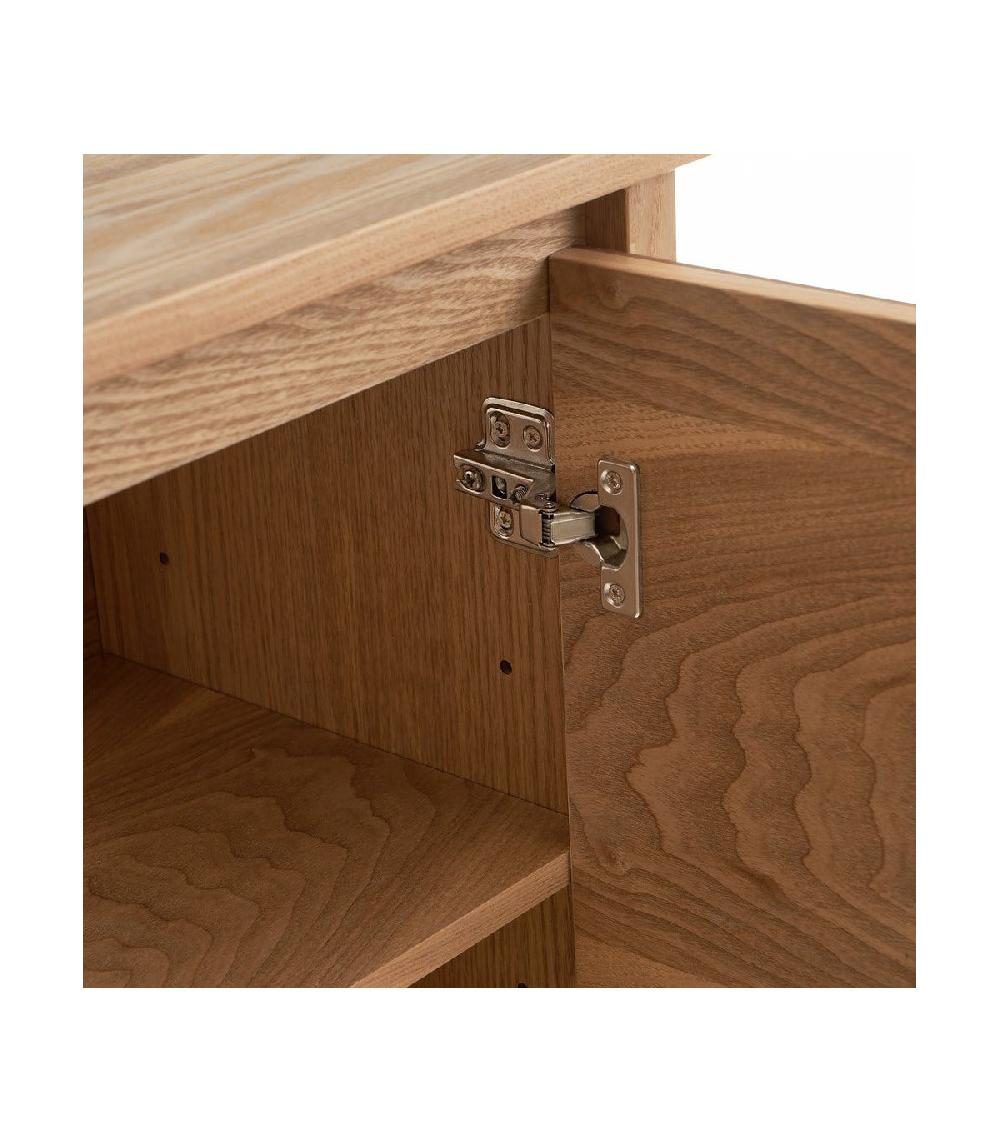 Wadiga Meuble Salle De Bain Sous Lavabo En Bois - 60x30x60cm