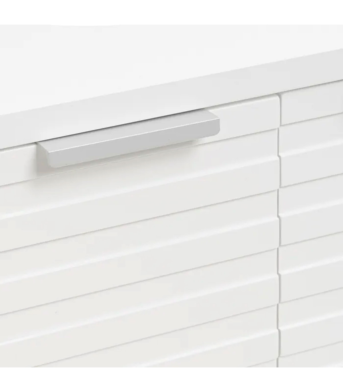 Wadiga Meuble Salle De Bain Sous Lavabo En Bois Blanc 2 Portes 60x30x60cm