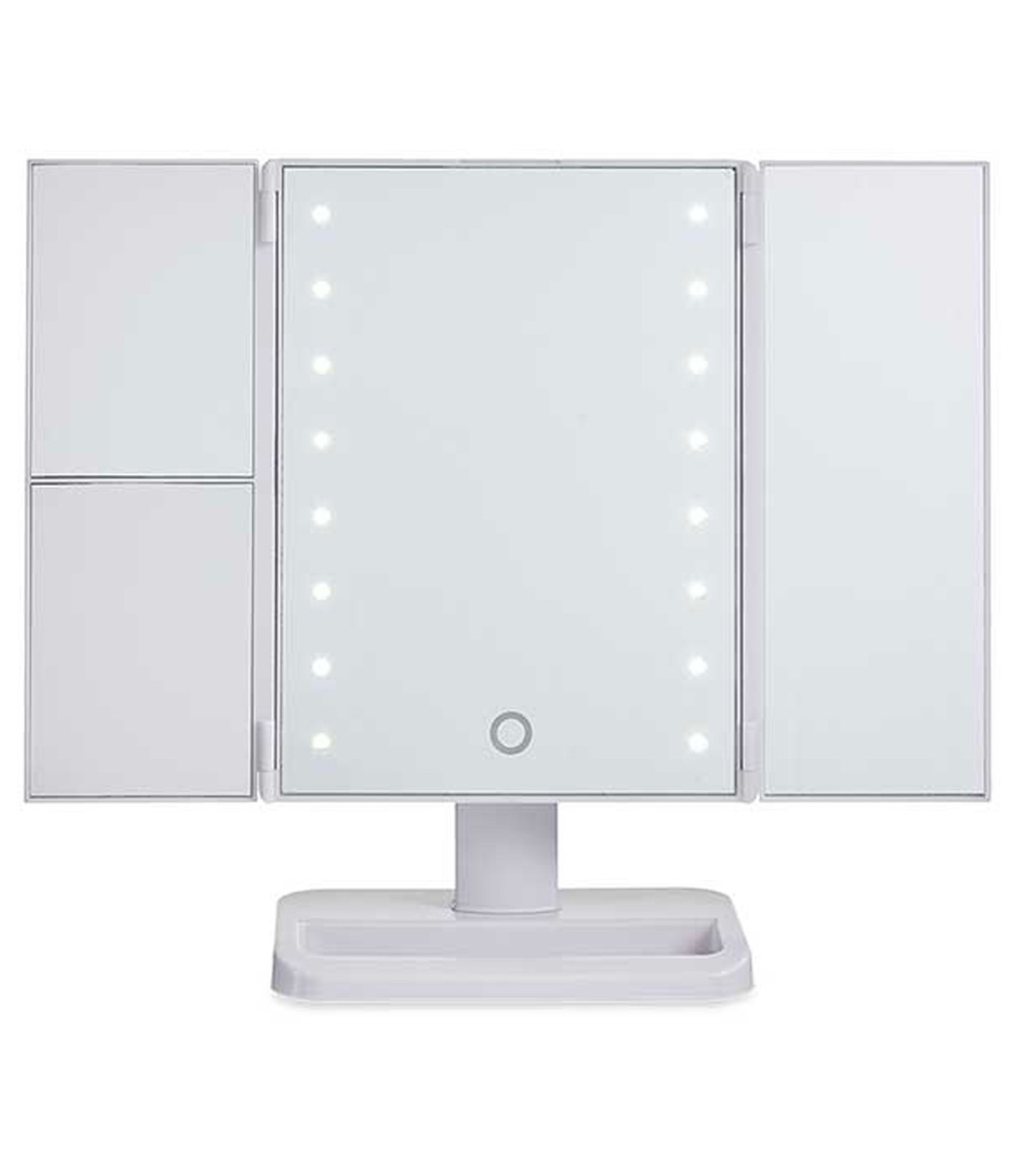 Wadiga Miroir Grossissant Lumineux Sur Pied Tryptique