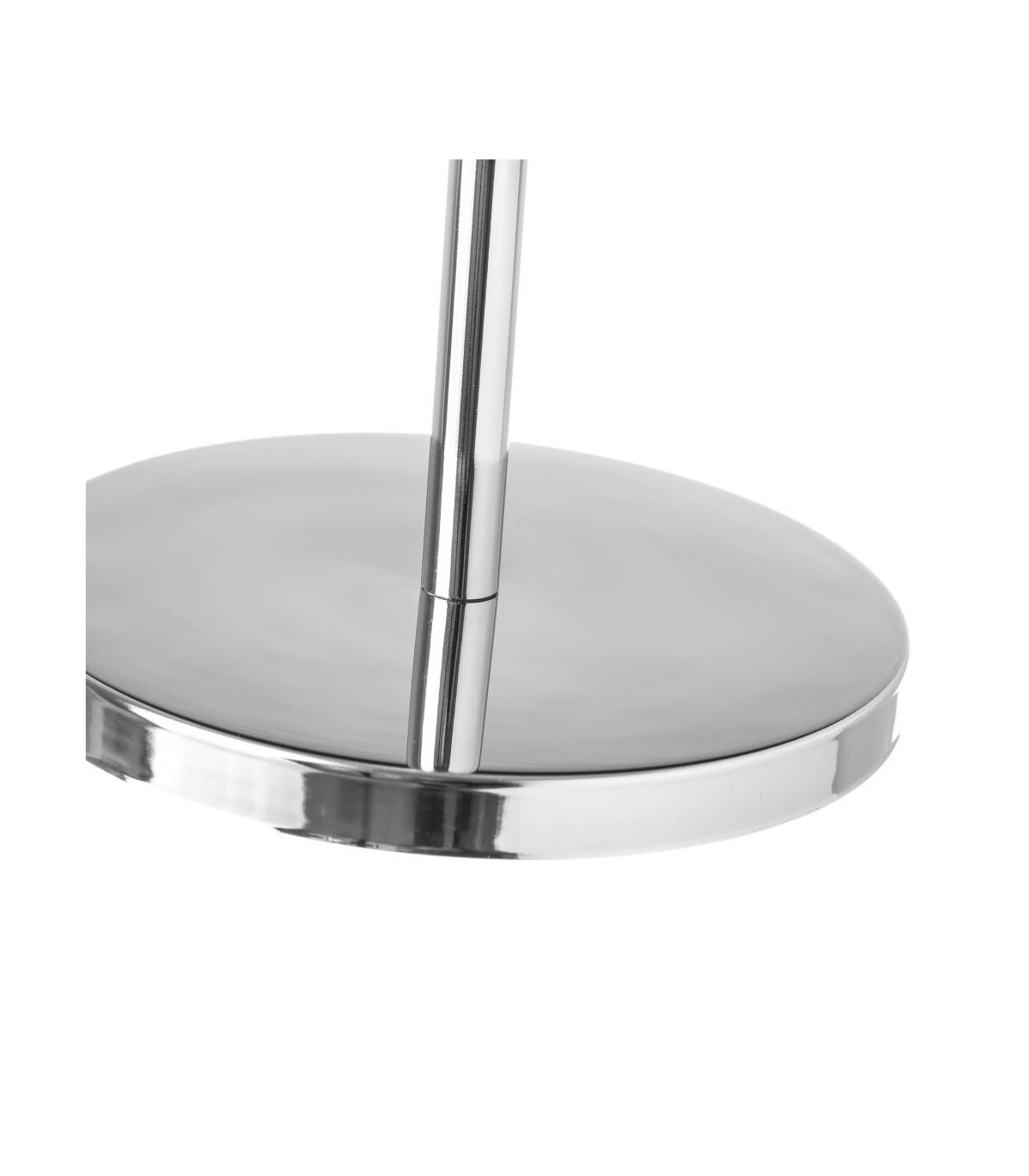 Wadiga Miroir Grossissant (x5) Double Face En Métal Argenté