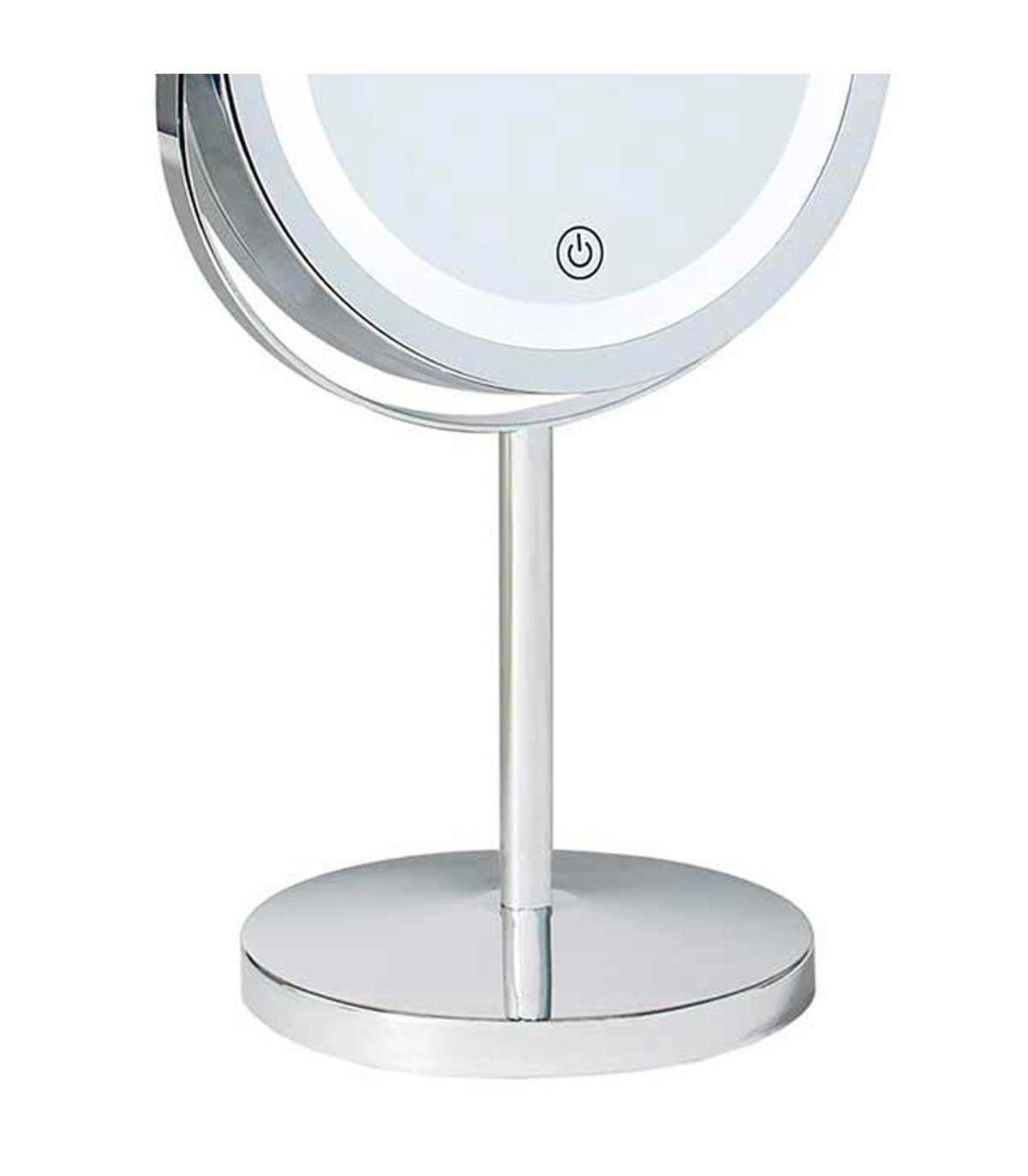 Wadiga Miroir Grossissant X5 Lumineux Rond Sur Pied