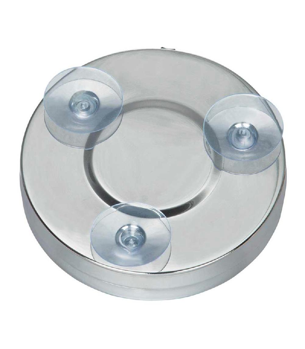 Wadiga Miroir Grossissant X5 Lumineux Rond Sur Ventouses