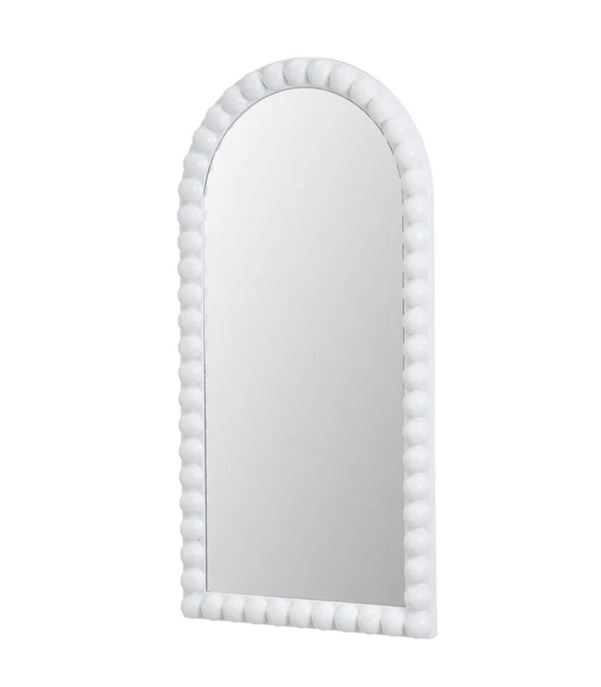 wadiga Miroir mural en polypropylène blanc 42x3.5x80cm