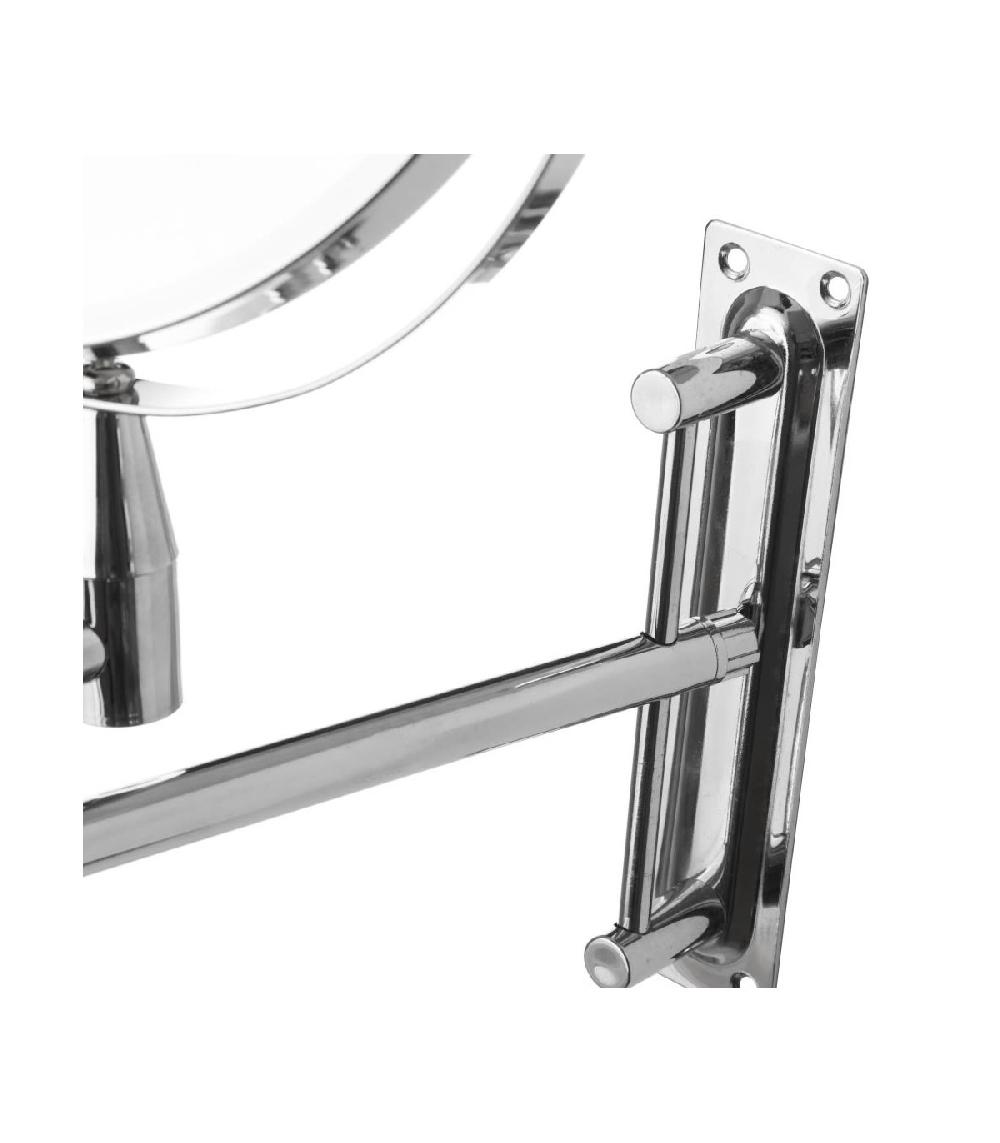 Wadiga Miroir Mural Grossissant (x2) Double Face Sur Bras Extensible