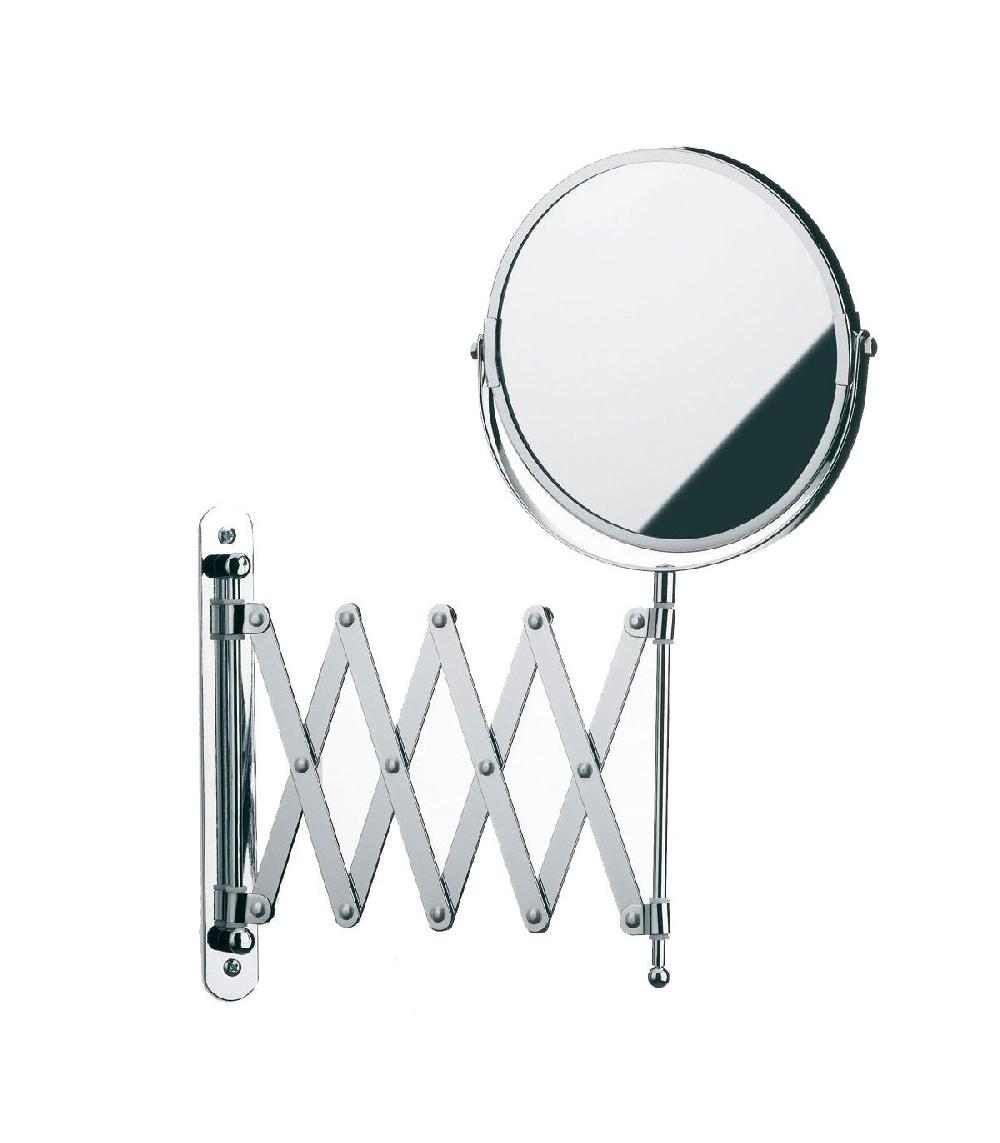 wadiga Miroir Mural Grossissant (x5) Double Face sur Bras Extensible - Avita