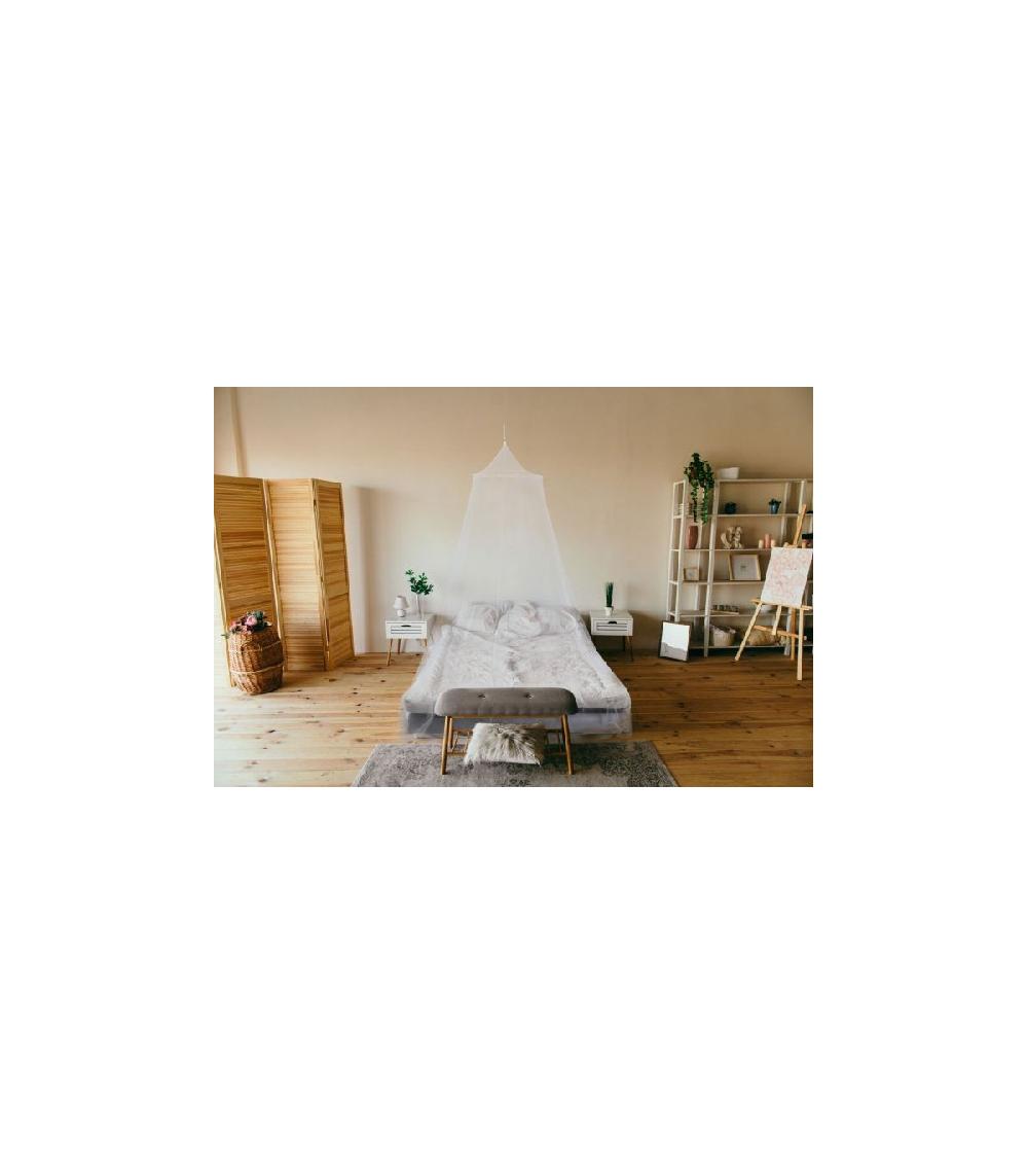 Wadiga Moustiquaire De Lit Polyester Blanc - 2 Places