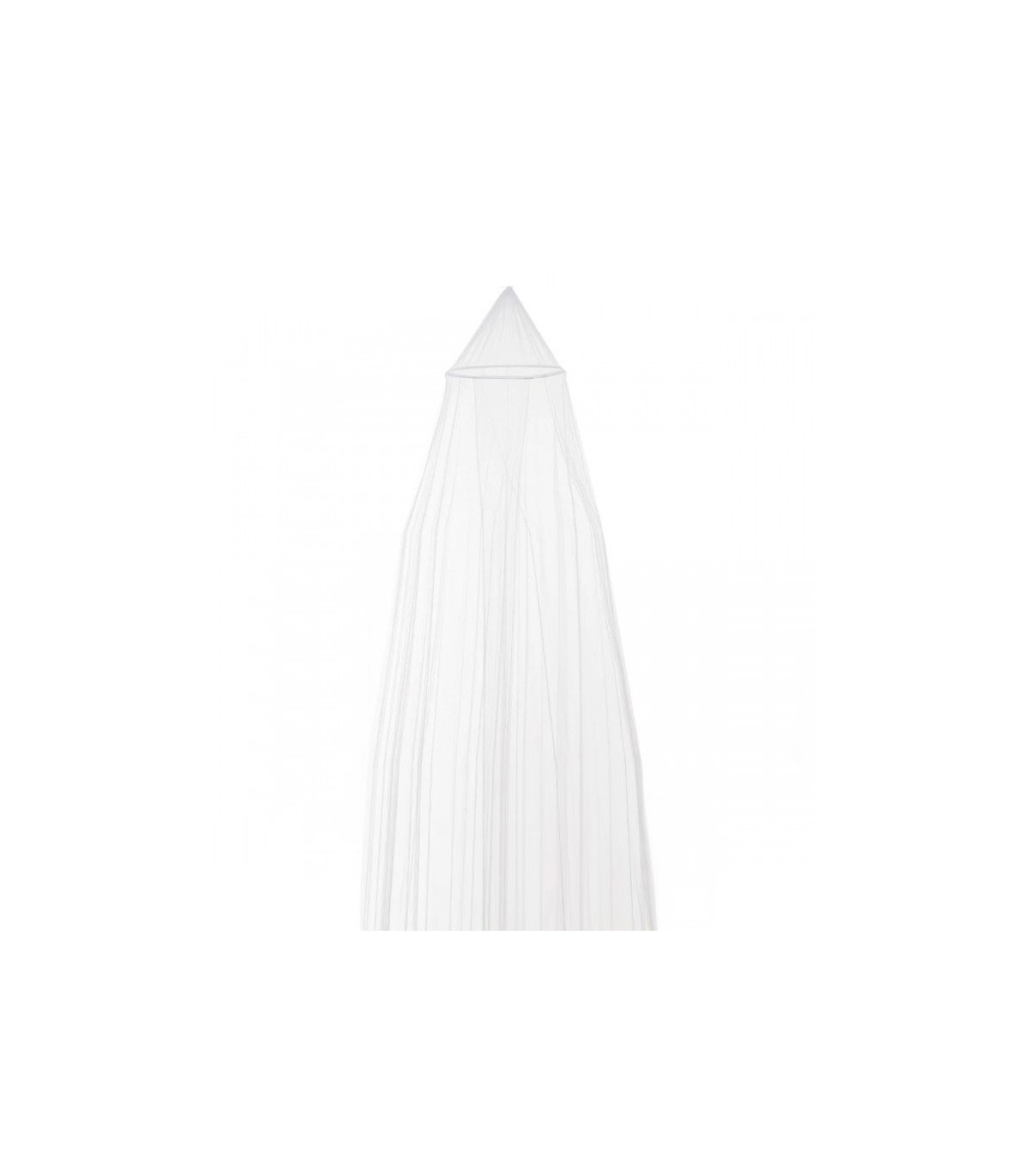 wadiga Moustiquaire de Lit Polyester Blanc - 2 Places