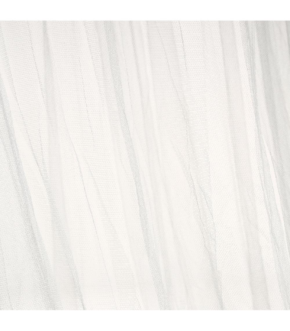 Wadiga Moustiquaire De Lit Polyester Blanc 60x250cm