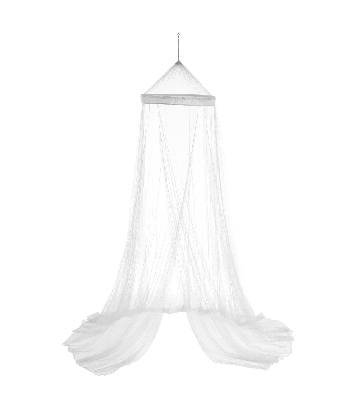wadiga Moustiquaire de lit polyester blanc 60x250cm