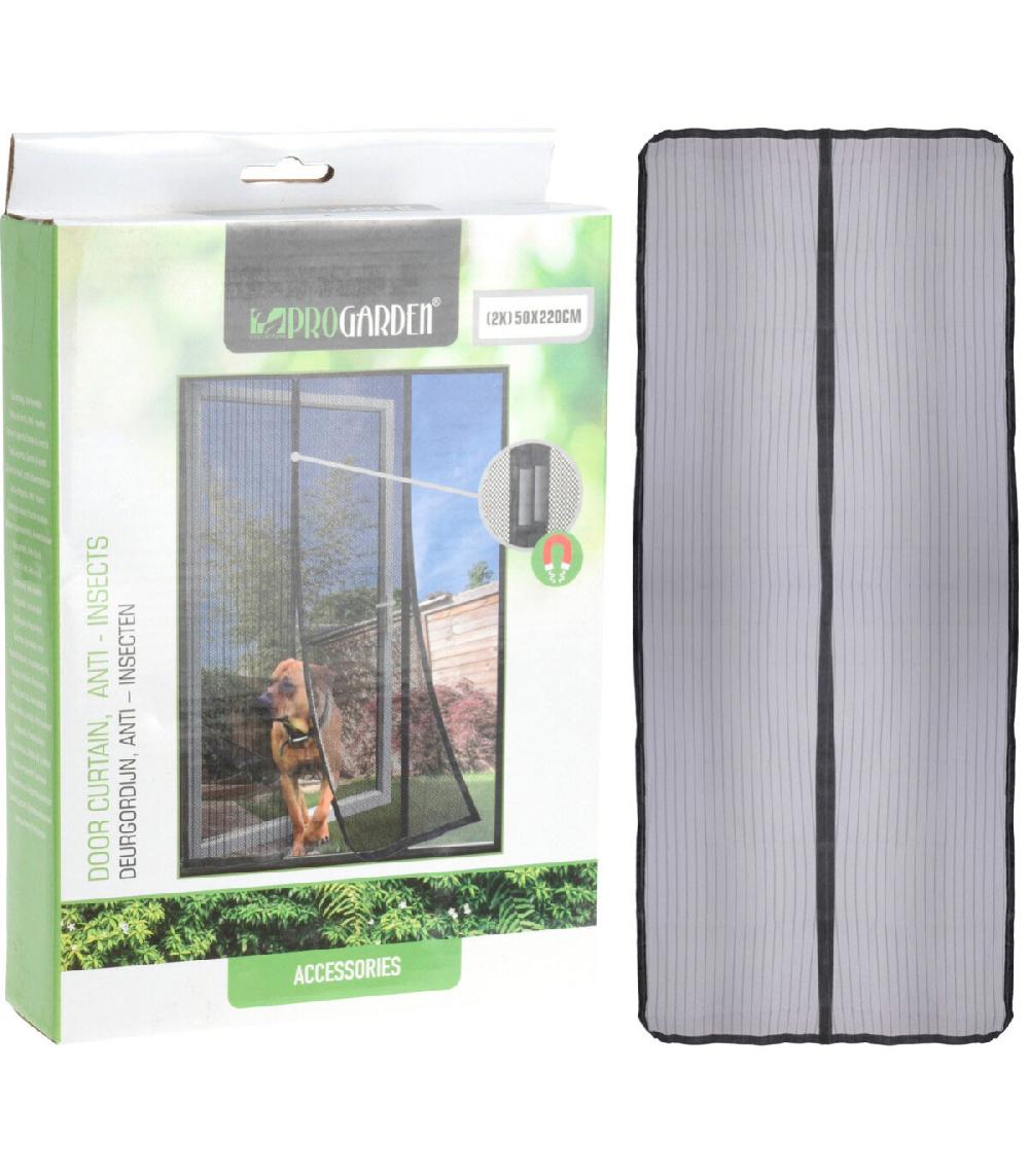 Wadiga Moustiquaire Pour Porte Système Magnétique - 100x210cm