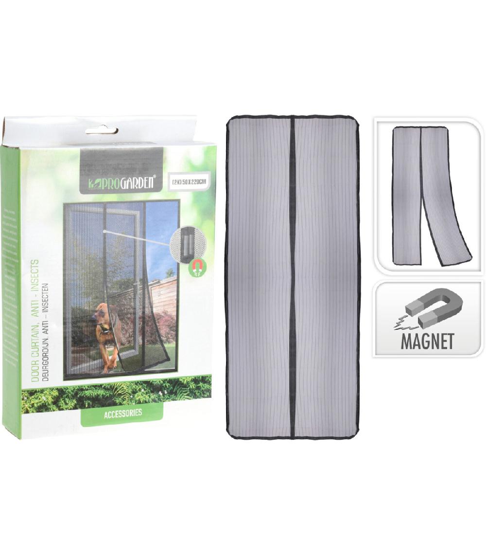 Wadiga Moustiquaire Pour Porte Système Magnétique - 100x210cm