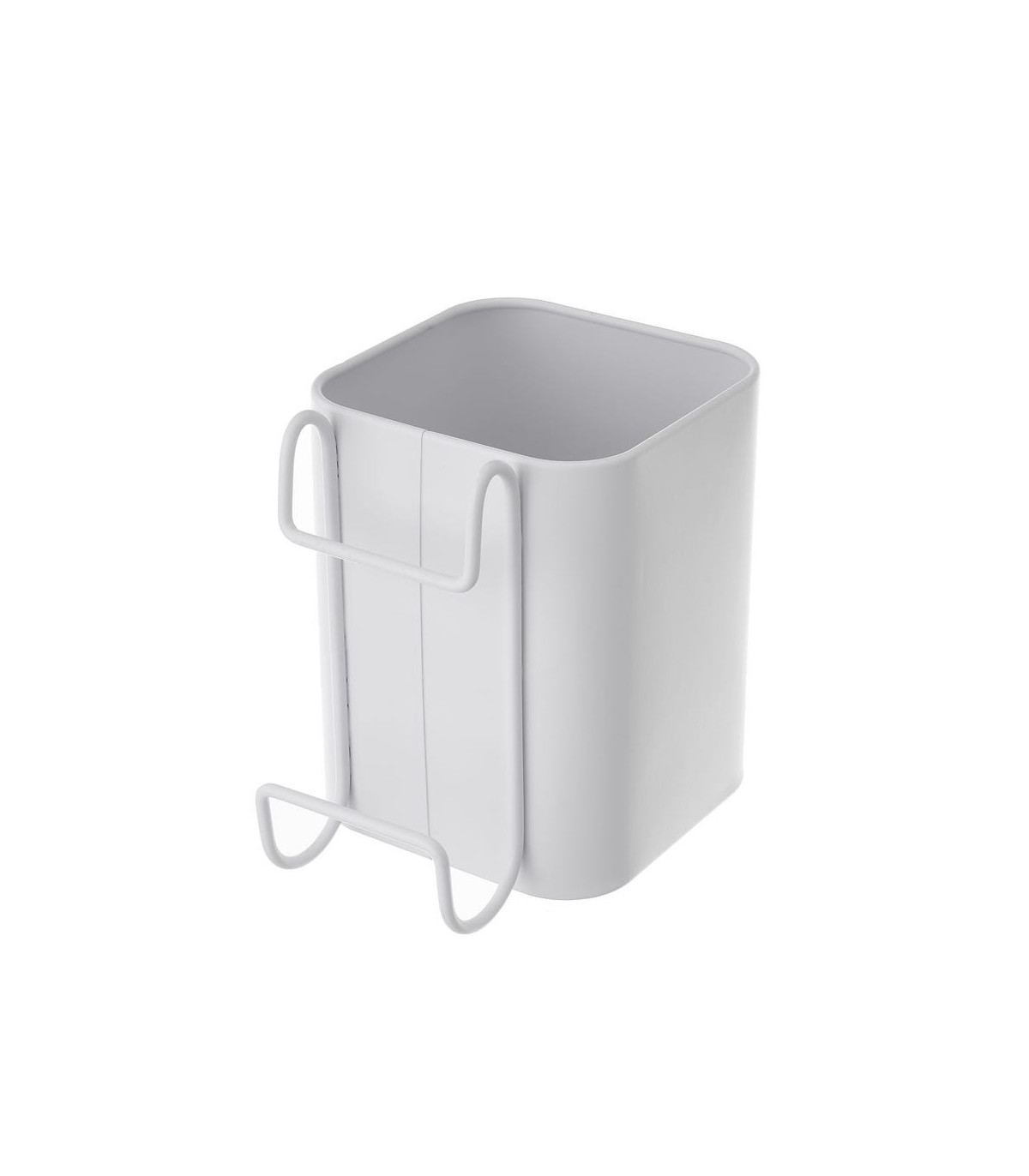 Wadiga Organisateur De Cuisine Mural En Métal Blanc - 60cm