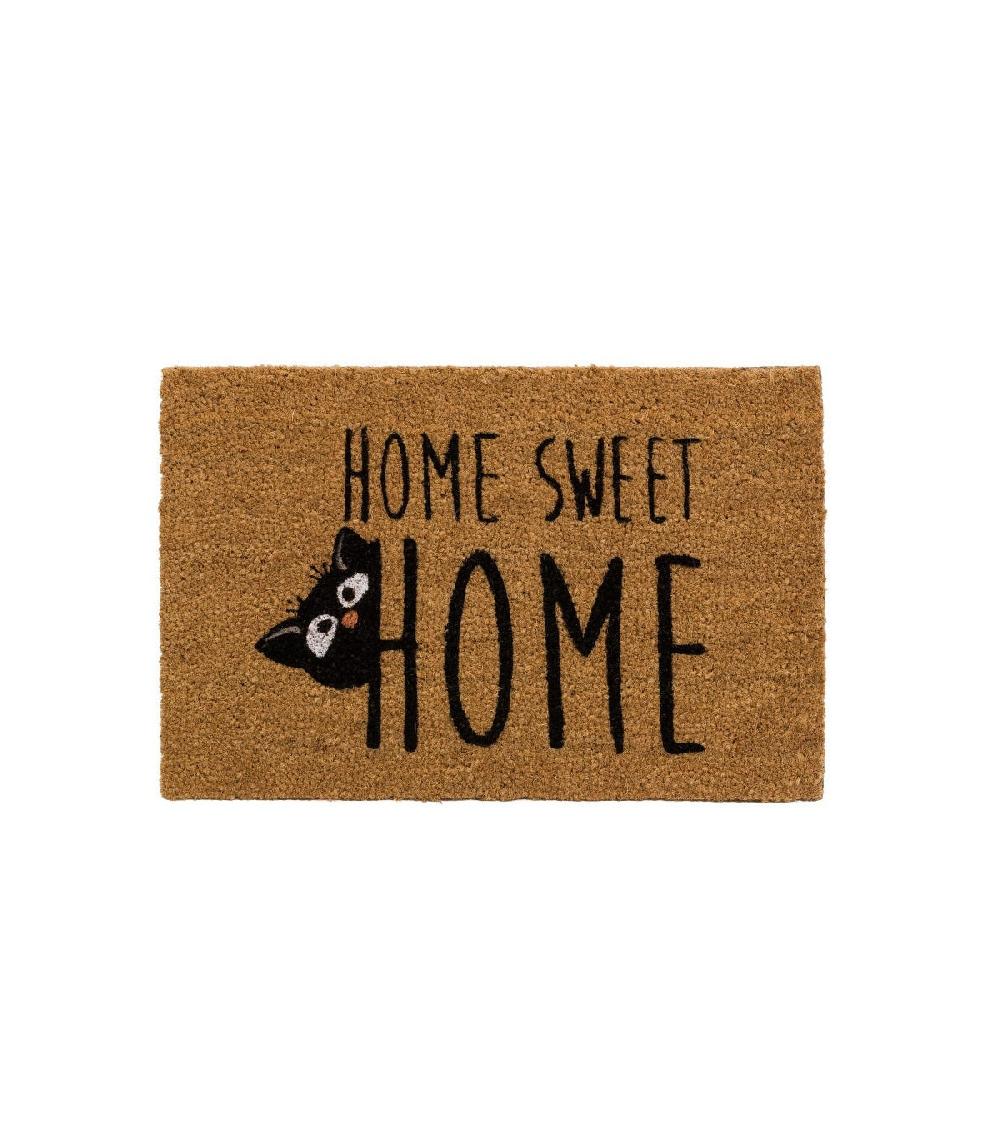 wadiga Paillasson Coco Chat Home sweet home - 60x40x1.5cm