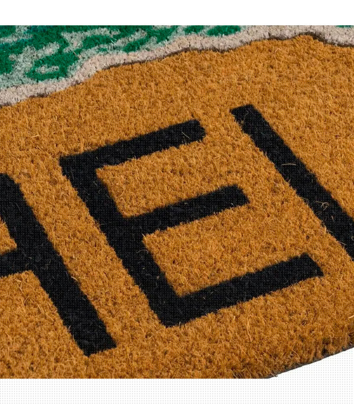 Wadiga Paillasson Coco Coquillage Hello 75x45x1.5cm