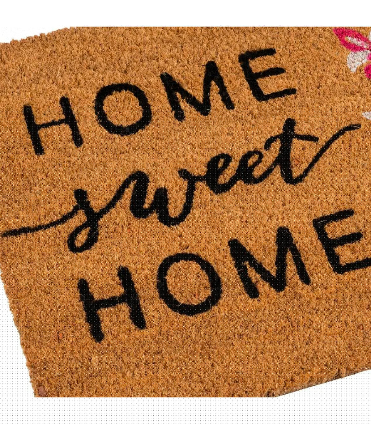 Wadiga Paillasson Coco Home Sweet Home Bouquet 60x40x1.5cm