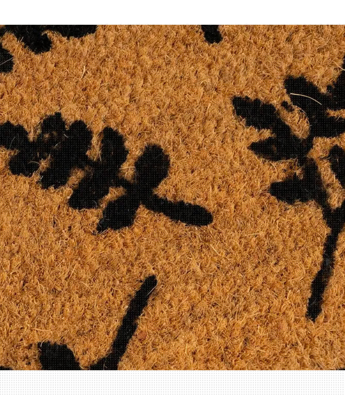 Wadiga Paillasson Coco Long étroit Acacia 75x25x1.5cm