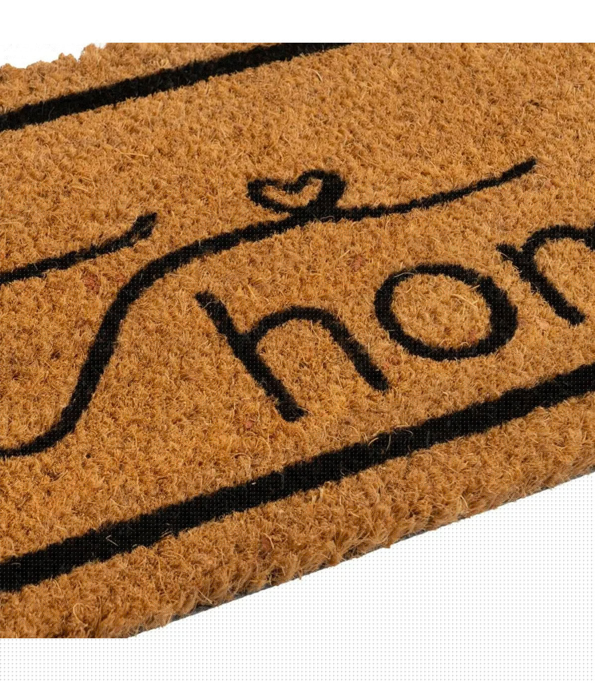 Wadiga Paillasson Coco Long étroit Home Sweet Home 75x25x1.5cm