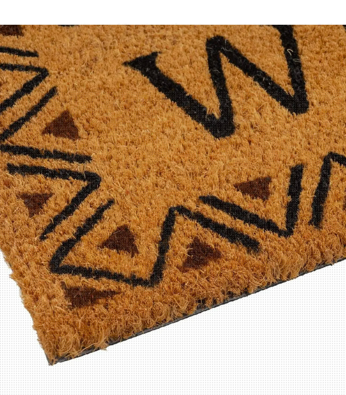 Wadiga Paillasson Coco Long étroit Welcome 75x25x1.5cm
