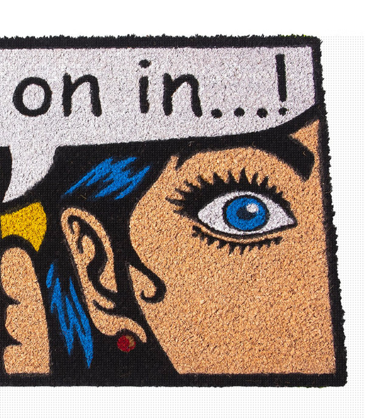 Wadiga Paillasson Coco Multicolore Come On In 60x40x2cm