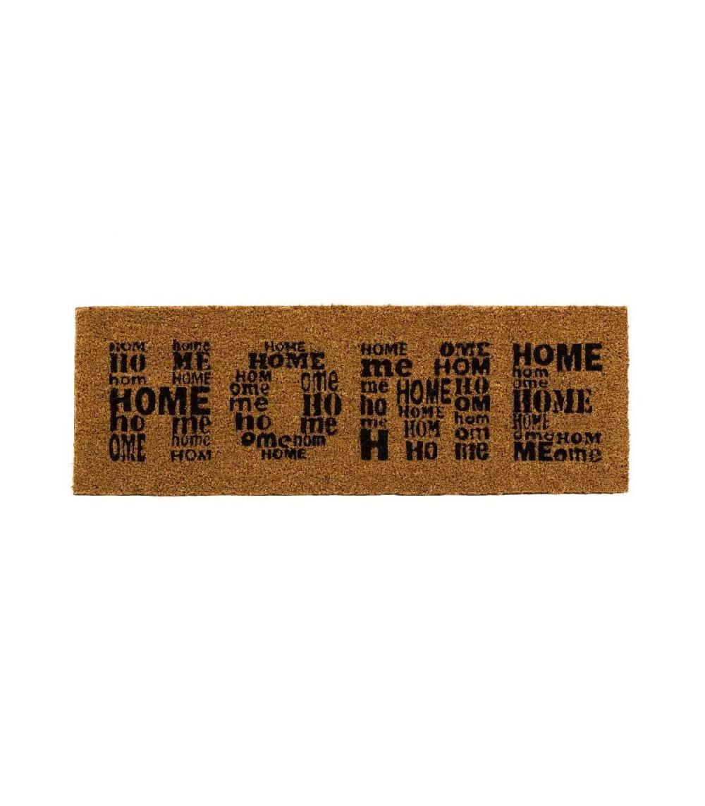 wadiga Paillasson Long Étroit Coco Words Home - 75x25cm