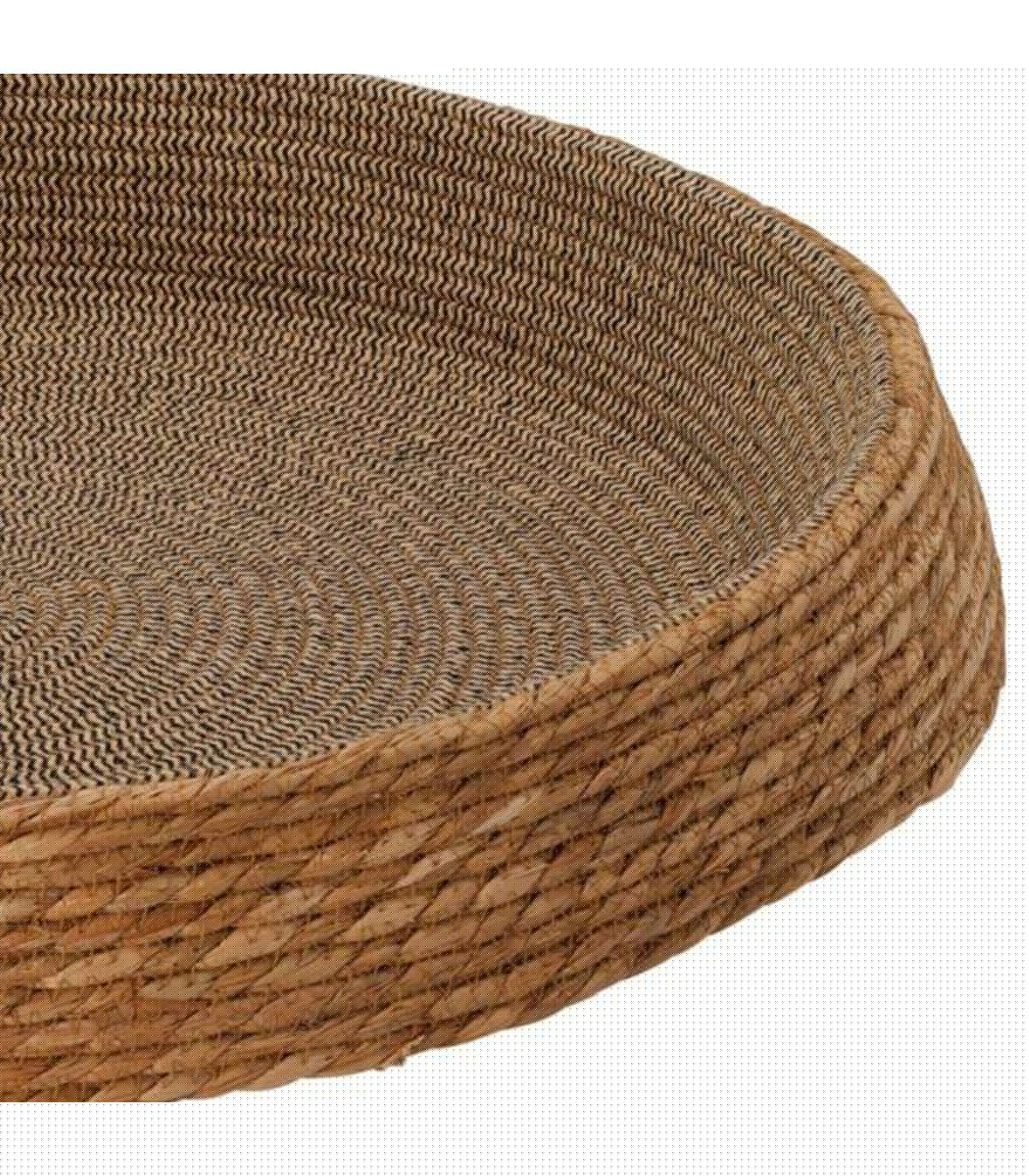 Wadiga Panier Pour Chien Ou Chat En Rotin Tressé 60x60x10cm